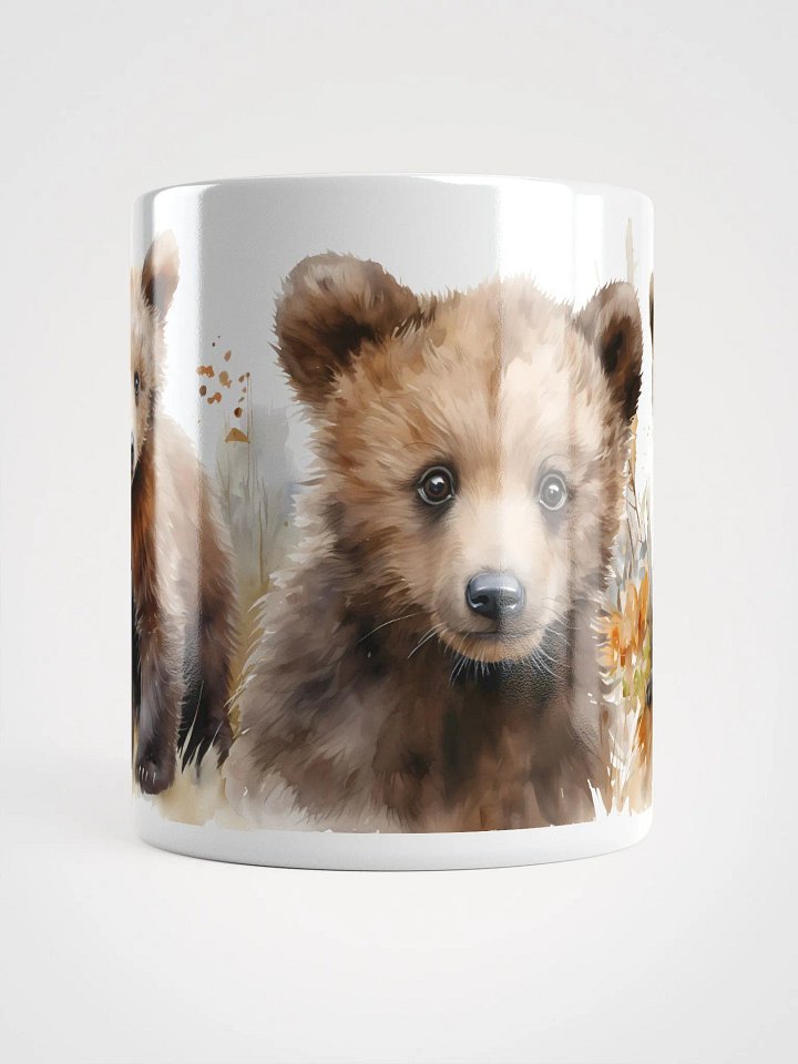Curious Cubs White Glossy Mug product image (2)