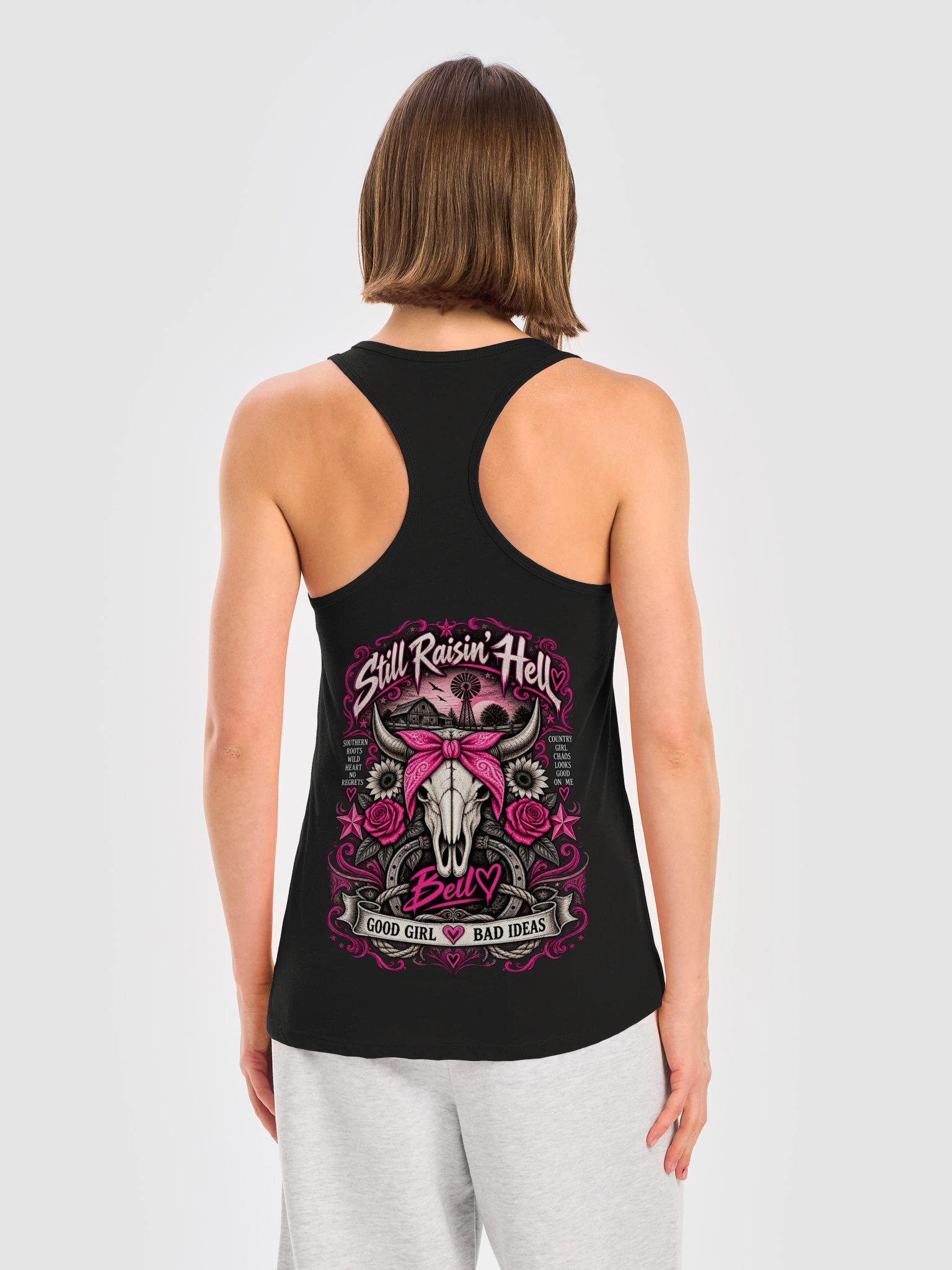 GOOD GIRL / BAD IDEAS — Bell Tank Top 💋🔔 product image (4)