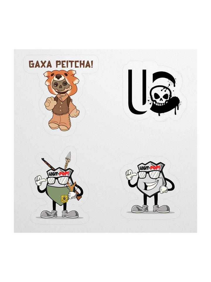 Legit-POP! Kiss Cut Sticker Set product image (1)