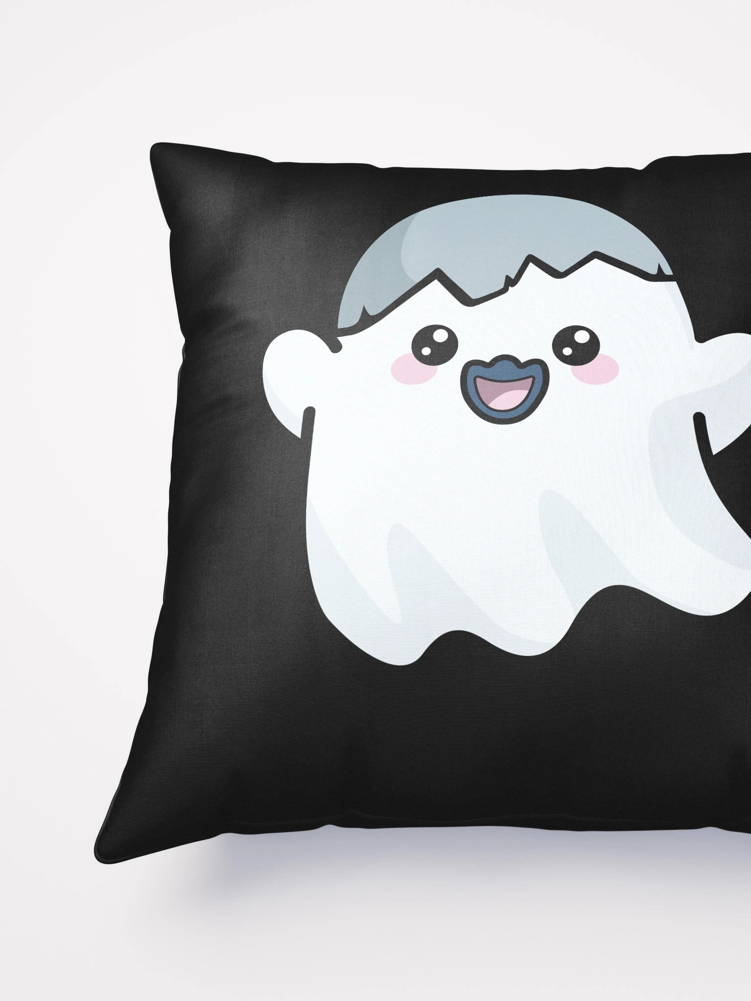 Ghost Battle Chicken Throw Pillow product image (3)