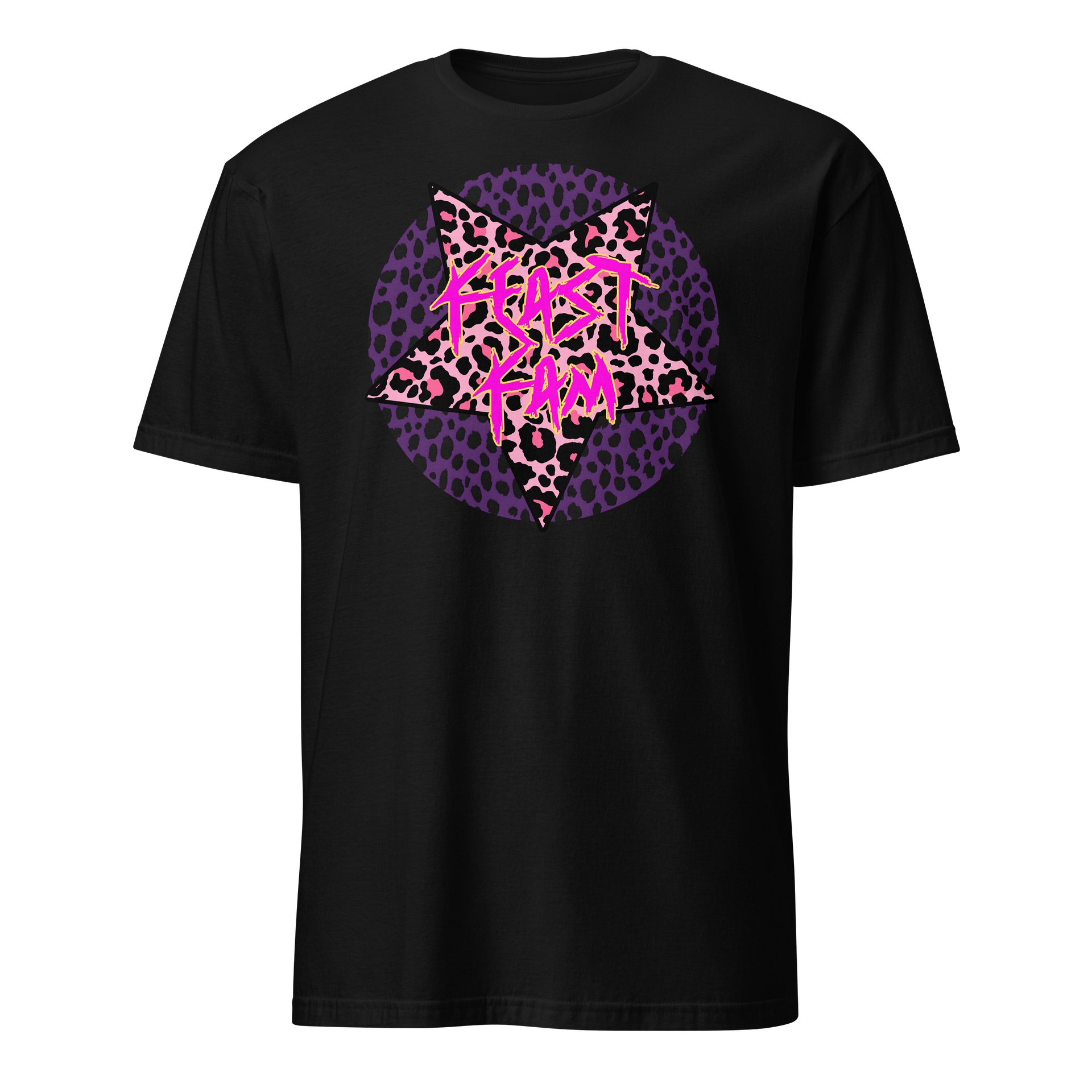 Feast Fam Productions Cheetah Pentagram Shirt product image (1)