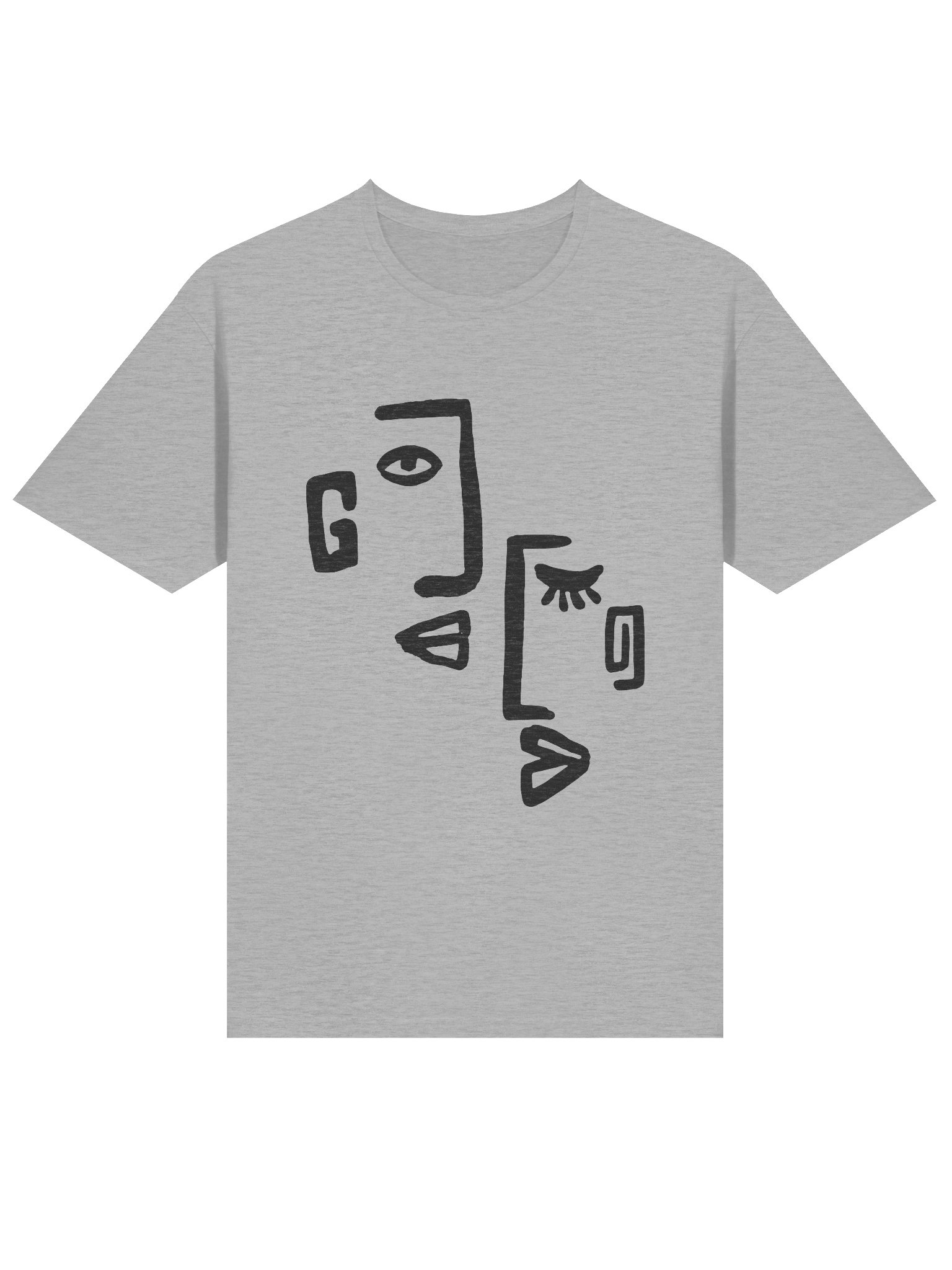 Abstract Geometric Minimalist T-Shirt product image (3)
