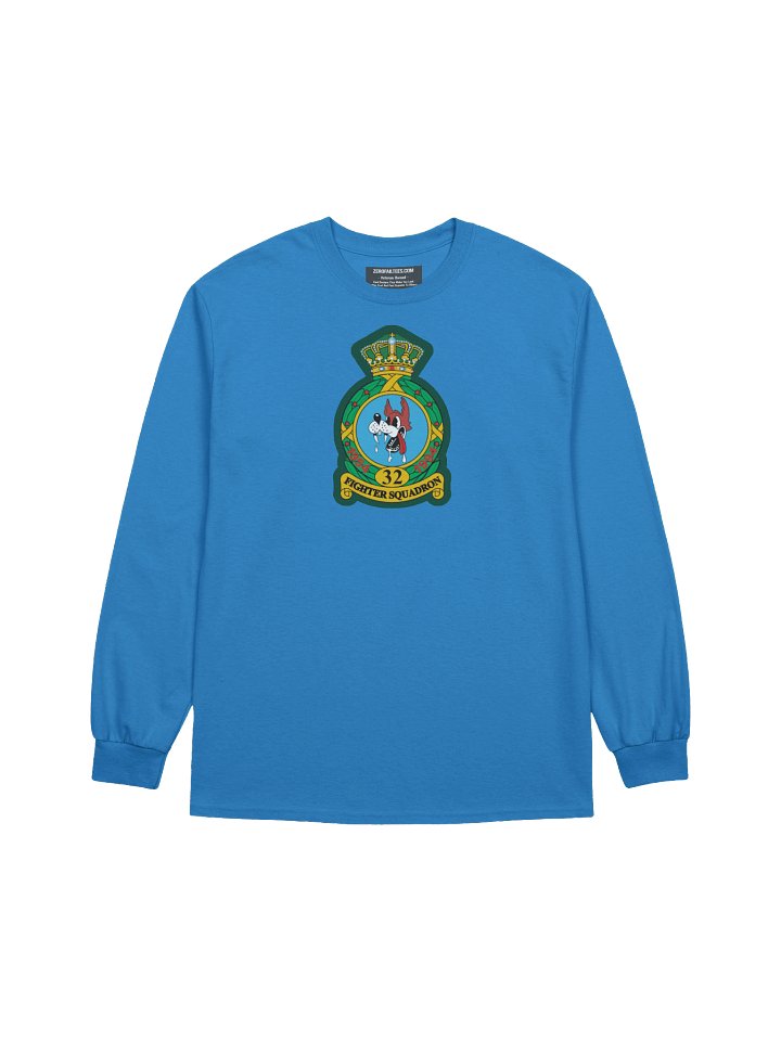 32nd Tactical Fighter Squadron Cotton Long Sleeve T-Shirt product image (1)
