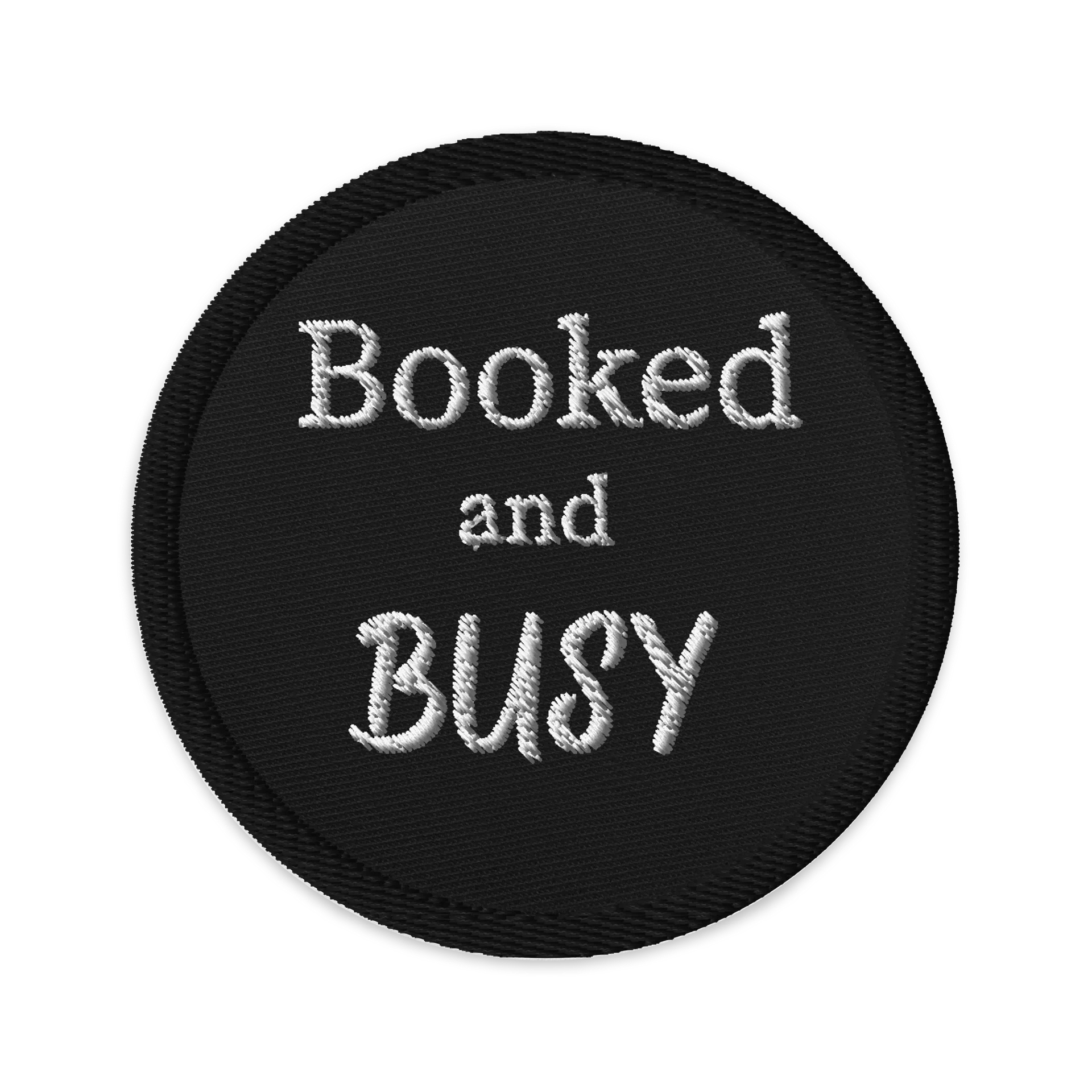 Booked & Busy Patch product image (1)