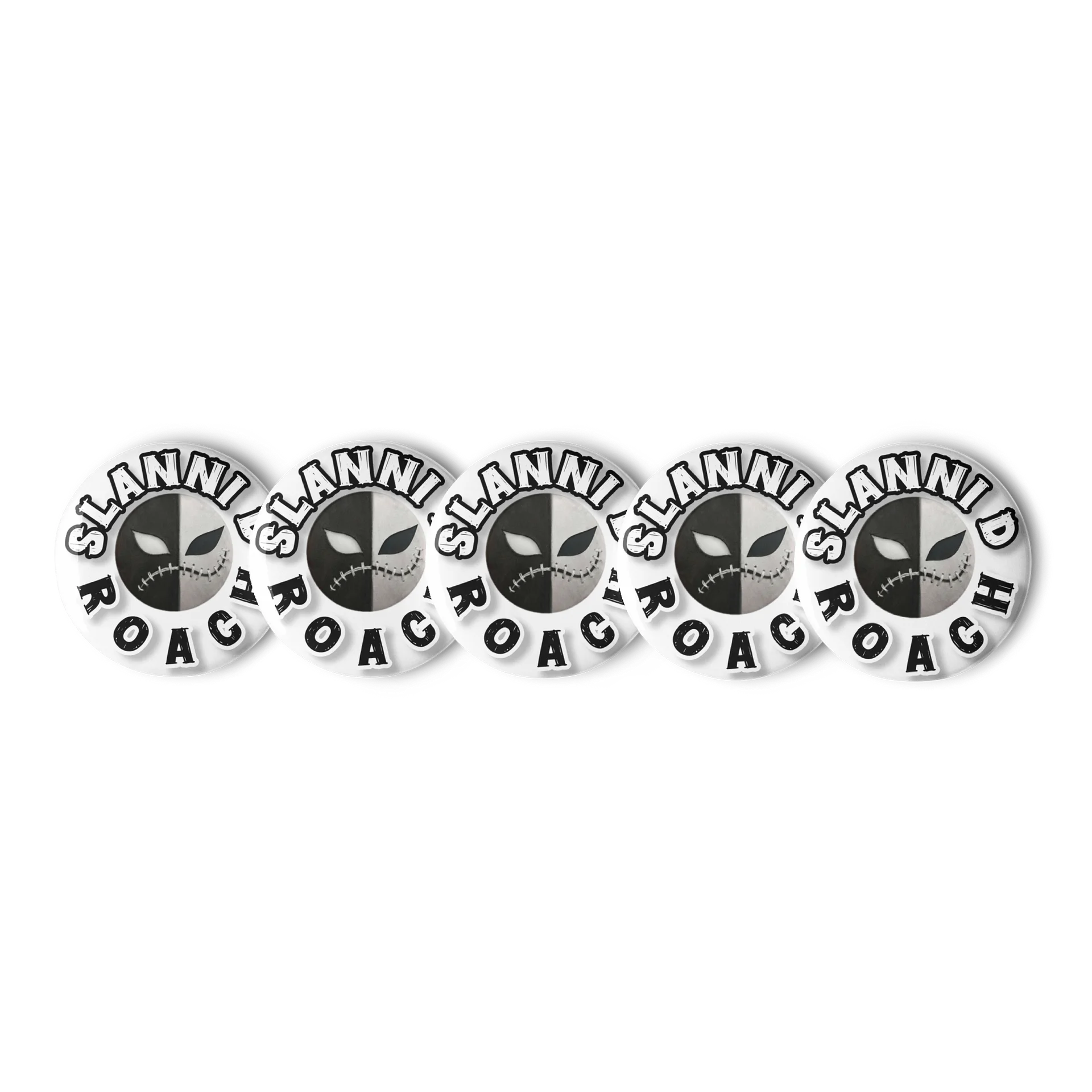 Slanni D Roach Pin Buttons — Set of 5 product image (1)