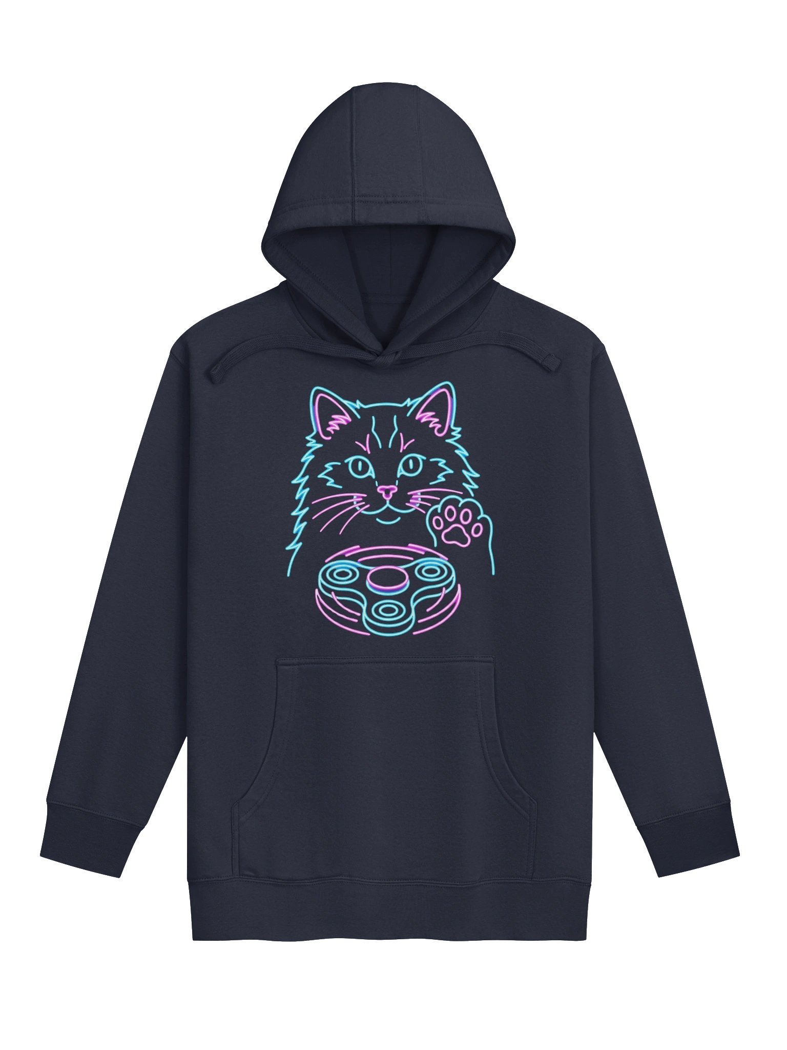 "Electric Omen" Spinner Cat Hoodie product image (1)