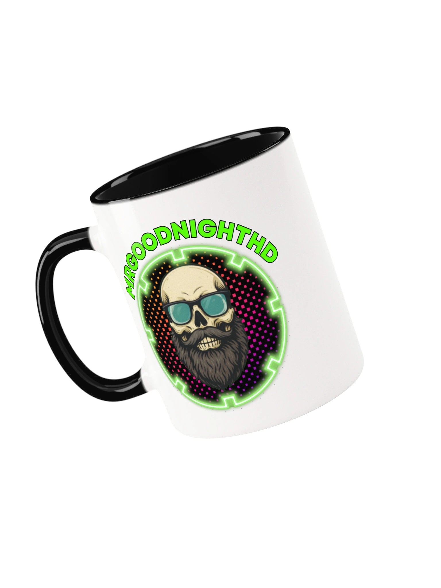 Official MRGOODNIGHTHD Skull Logo Ceramic Coffee Mug (Mixed) product image (5)