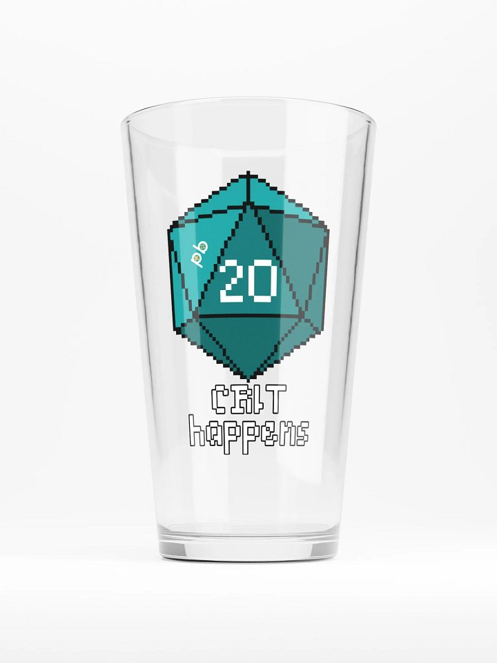 CRIT Happens Pint Glass product image (1)