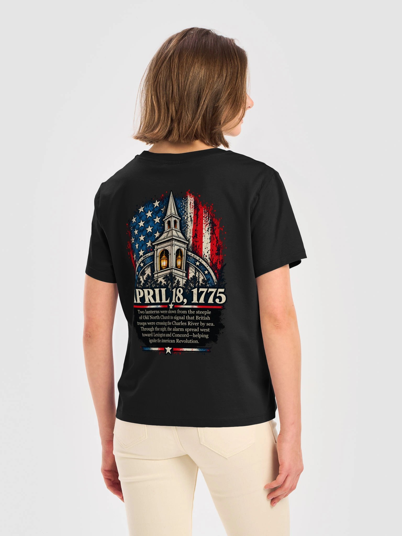 1775 Supply Company — April 18, 1775 — History Series — Women’s Tee product image (7)