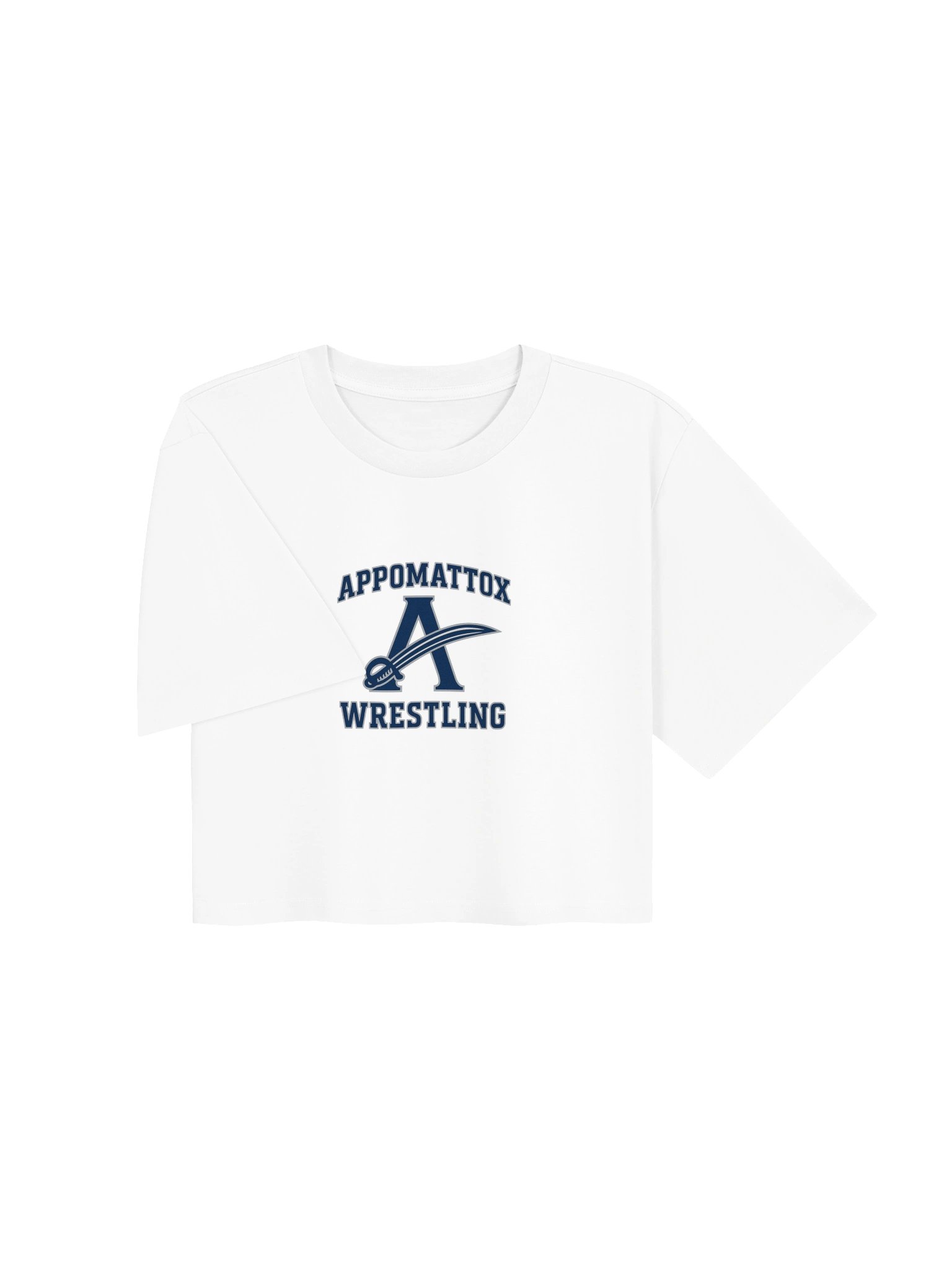 Appomattox Wrestling Crop T-Shirt product image (3)