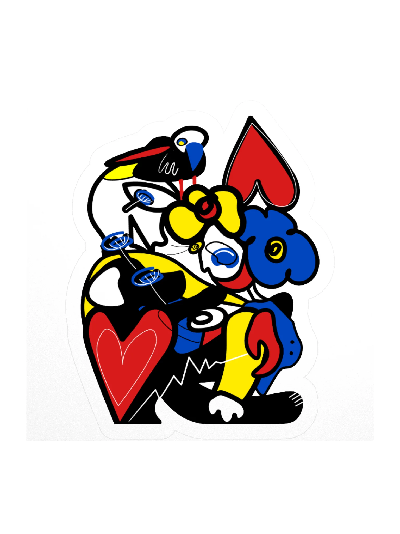 Sticker: Dog Face, Dog Love product image (1)