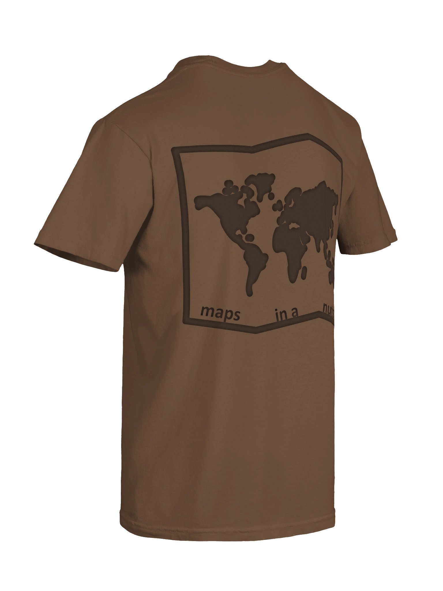 Brown Map Tee product image (8)