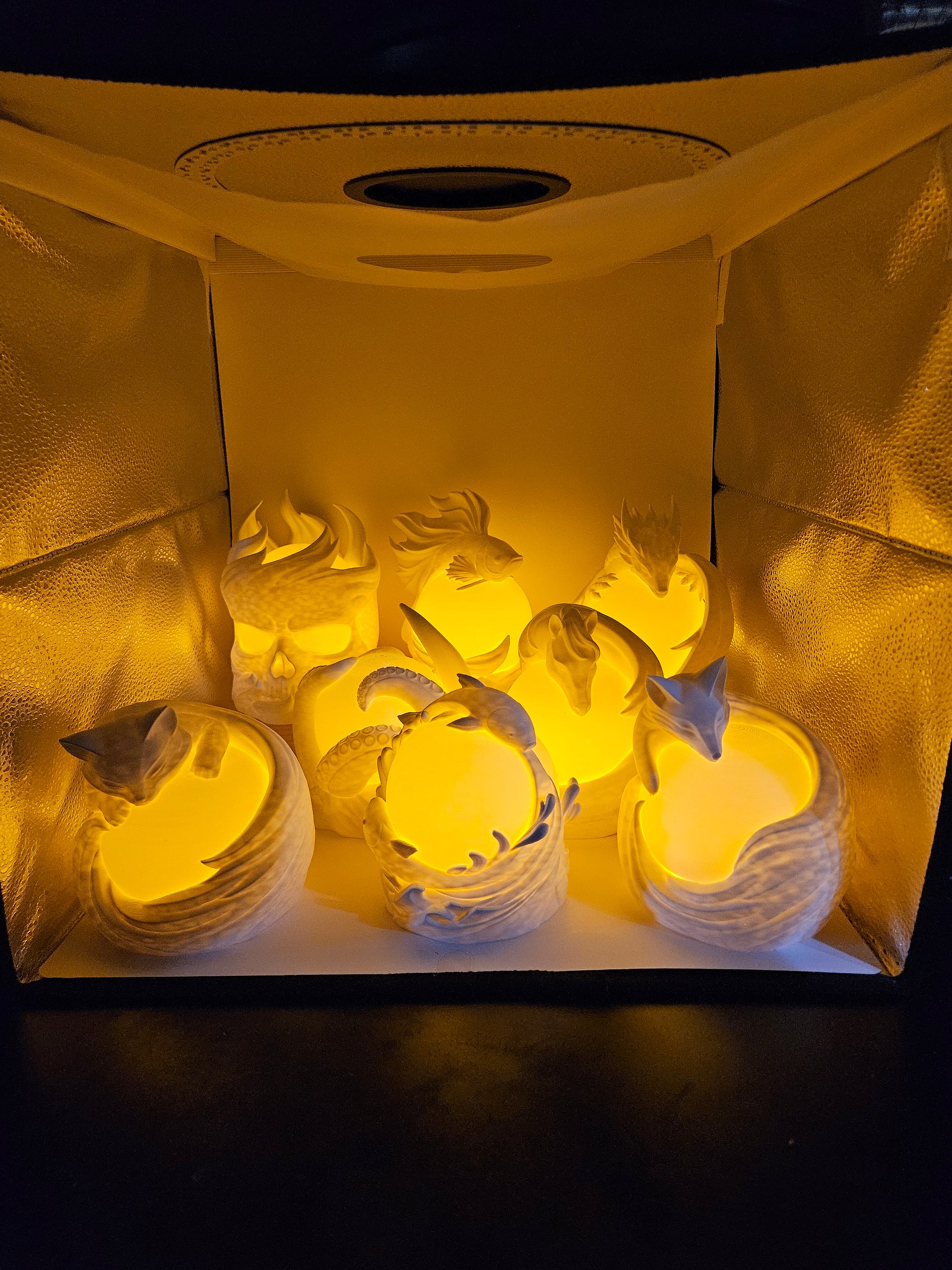 3D Printed Light Globes product image (1)