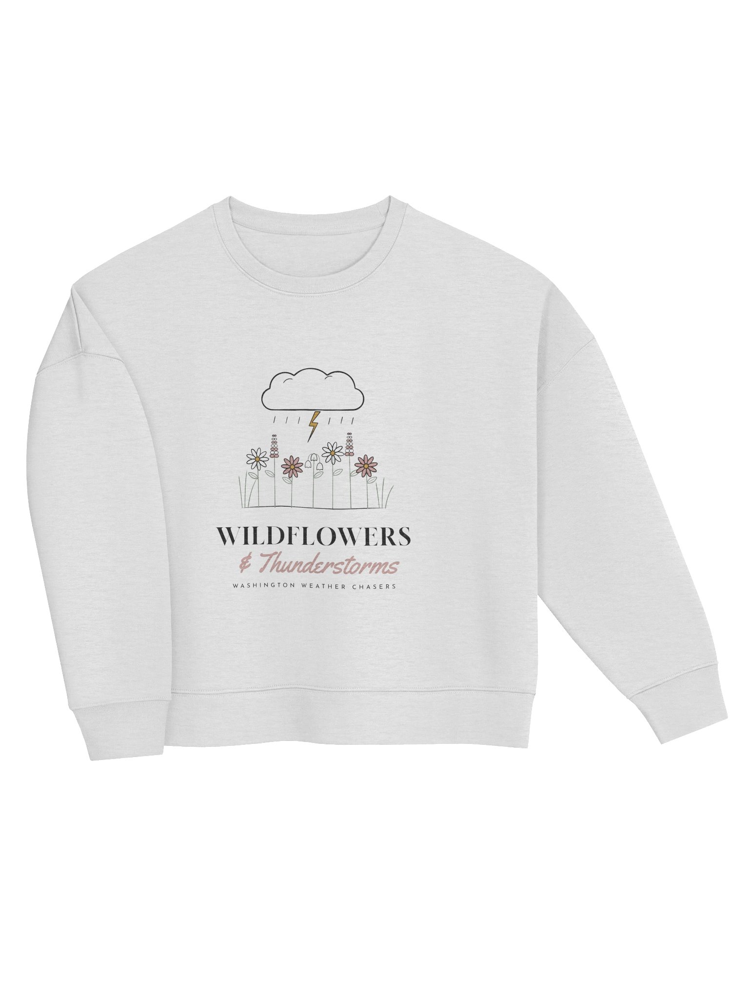 Wildflowers & Thunderstorms Organic Crewneck product image (6)