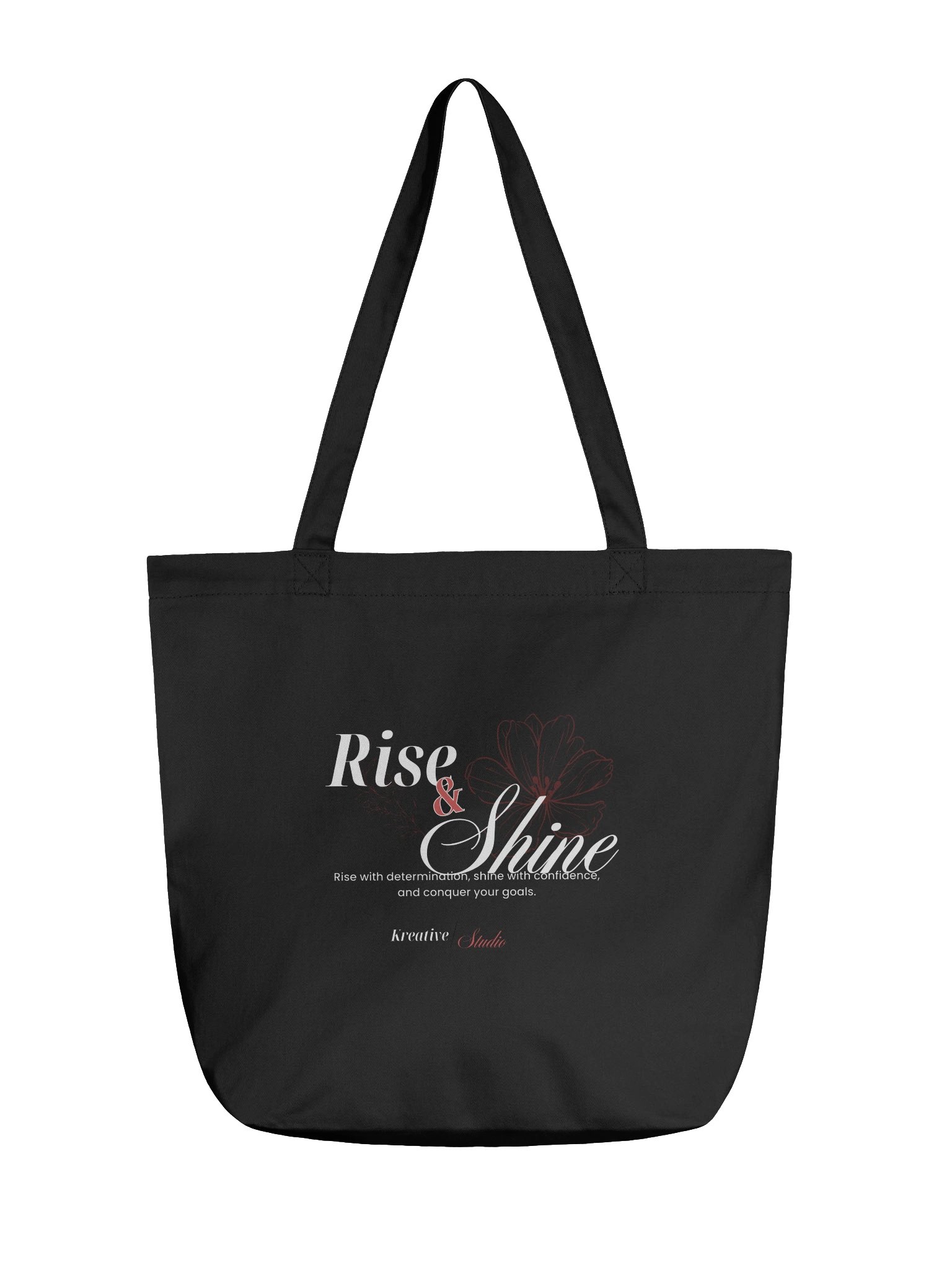 RISE & SHINE MOTIVATION TOTE BAG product image (1)