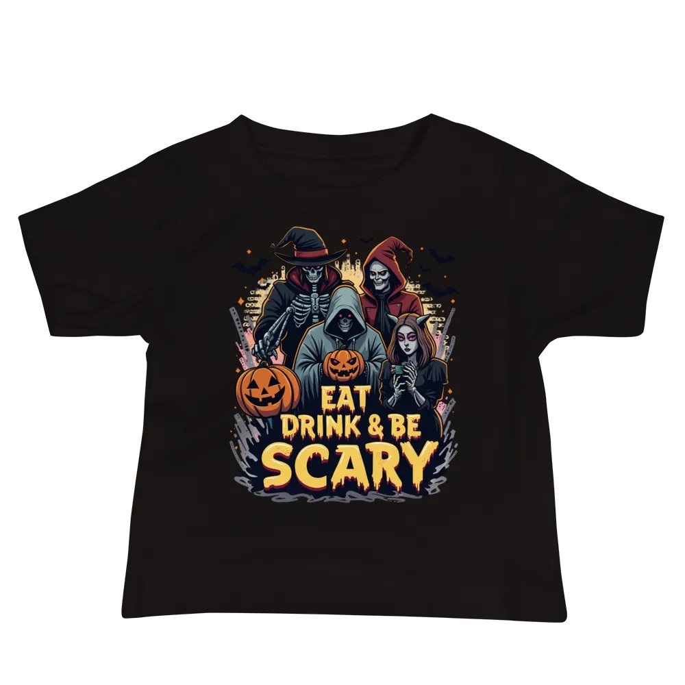 Eat Drink & Be Scary Baby Tee product image (4)