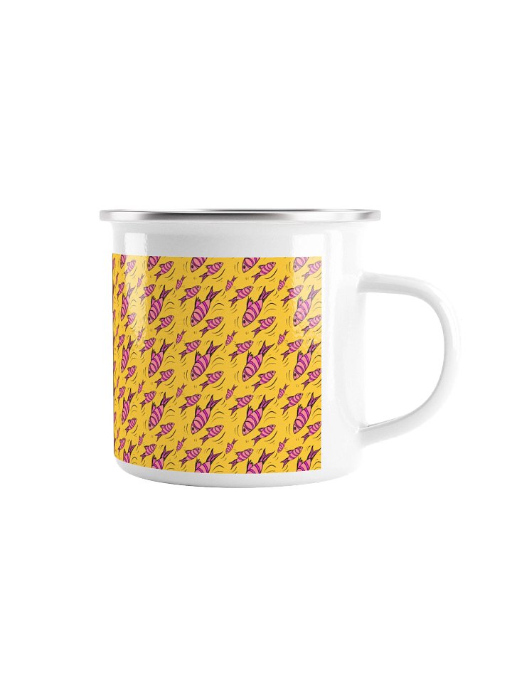 Cosmic Adventure Enamel Mug product image (1)