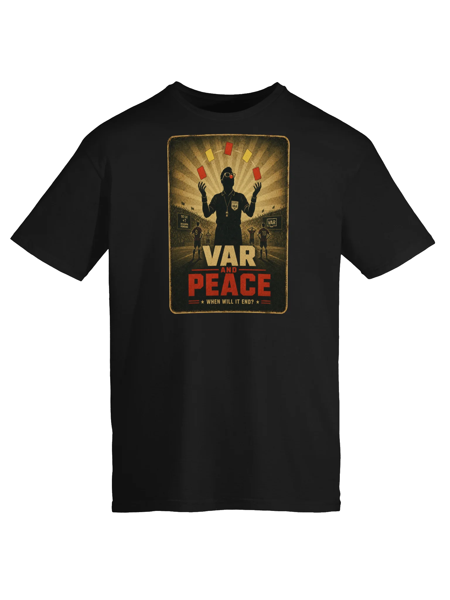 VAR and Peace Soccer Tee product image (5)