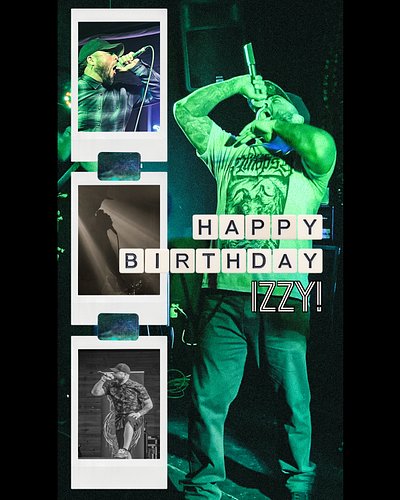 Join us in wishing our vocalist, IZZY, the biggest HAPPY BIRTHDAY! Cheers to another rad trip around the sun🤘🔥