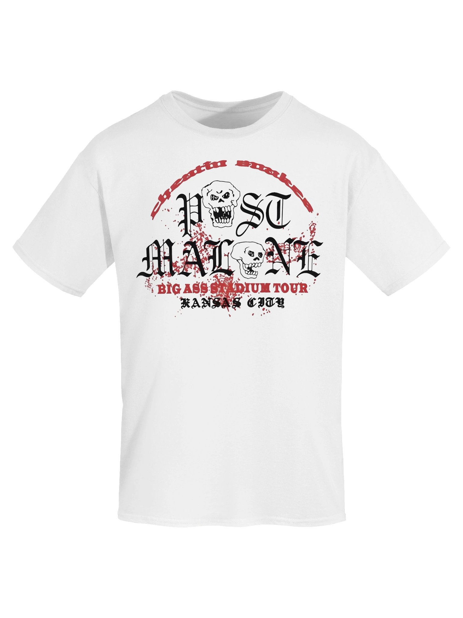 Post Malone Kansas City Big Ass Stadium Tour Merch Tshirt product image (50)