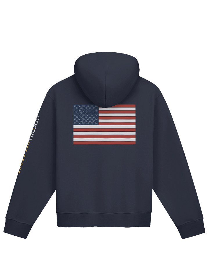 Patriotic Golden Retriever Oversized Hoodie product image (2)