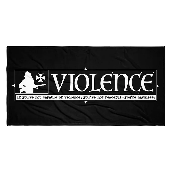VIOLENCE TOWEL product image (2)