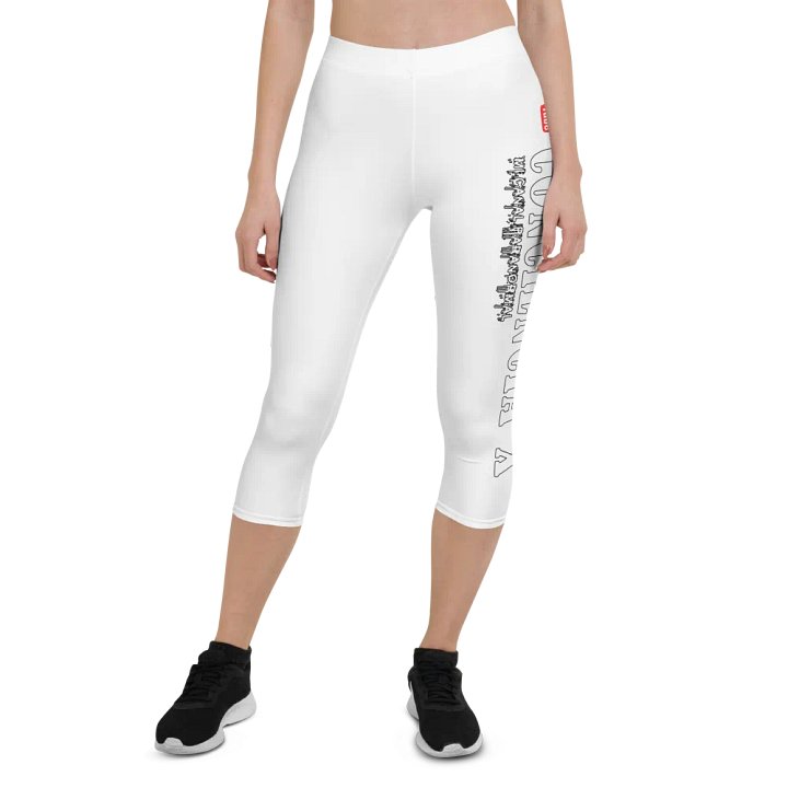 Mystical Customizable Capri Leggings product image (1)