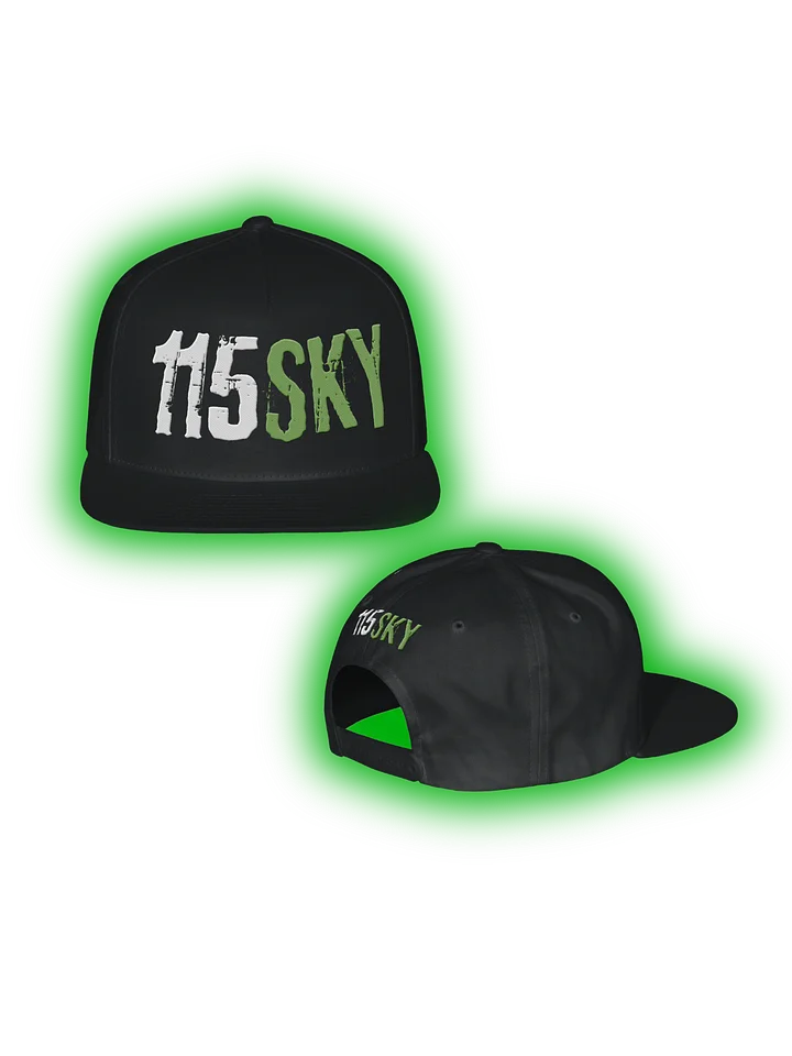 115SKY Flat Snapback Cap product image (1)