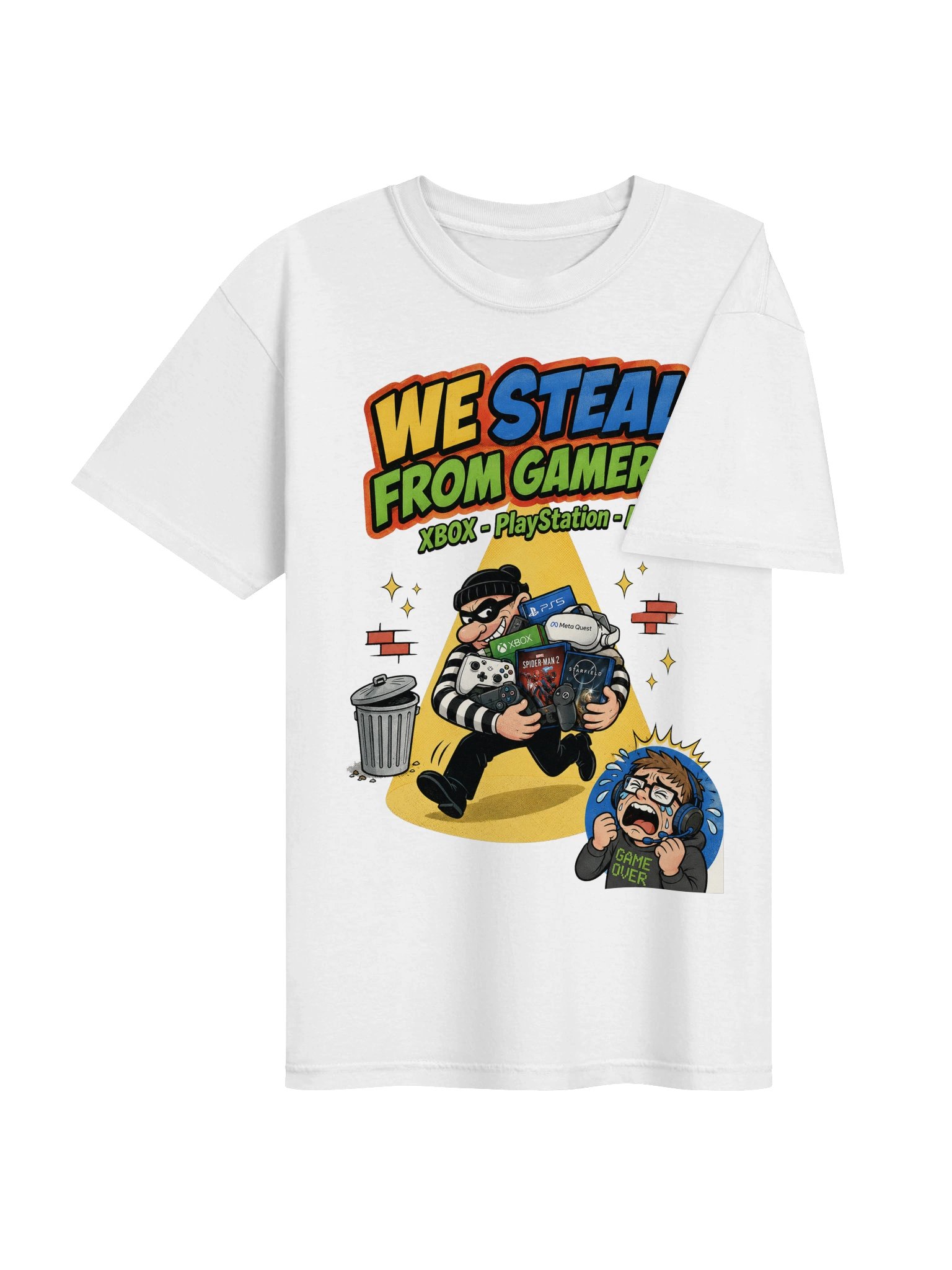 We Steal From Gamers! T-shirt product image (4)