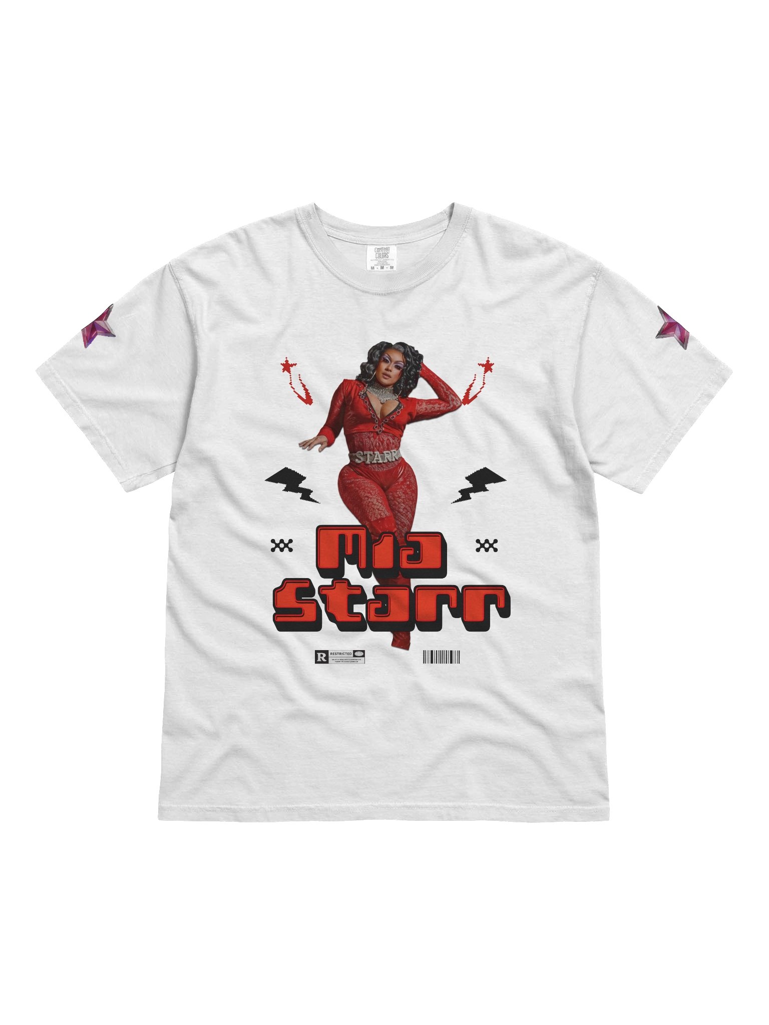 Mia Starr March '26 Tour Shirt (white) product image (1)