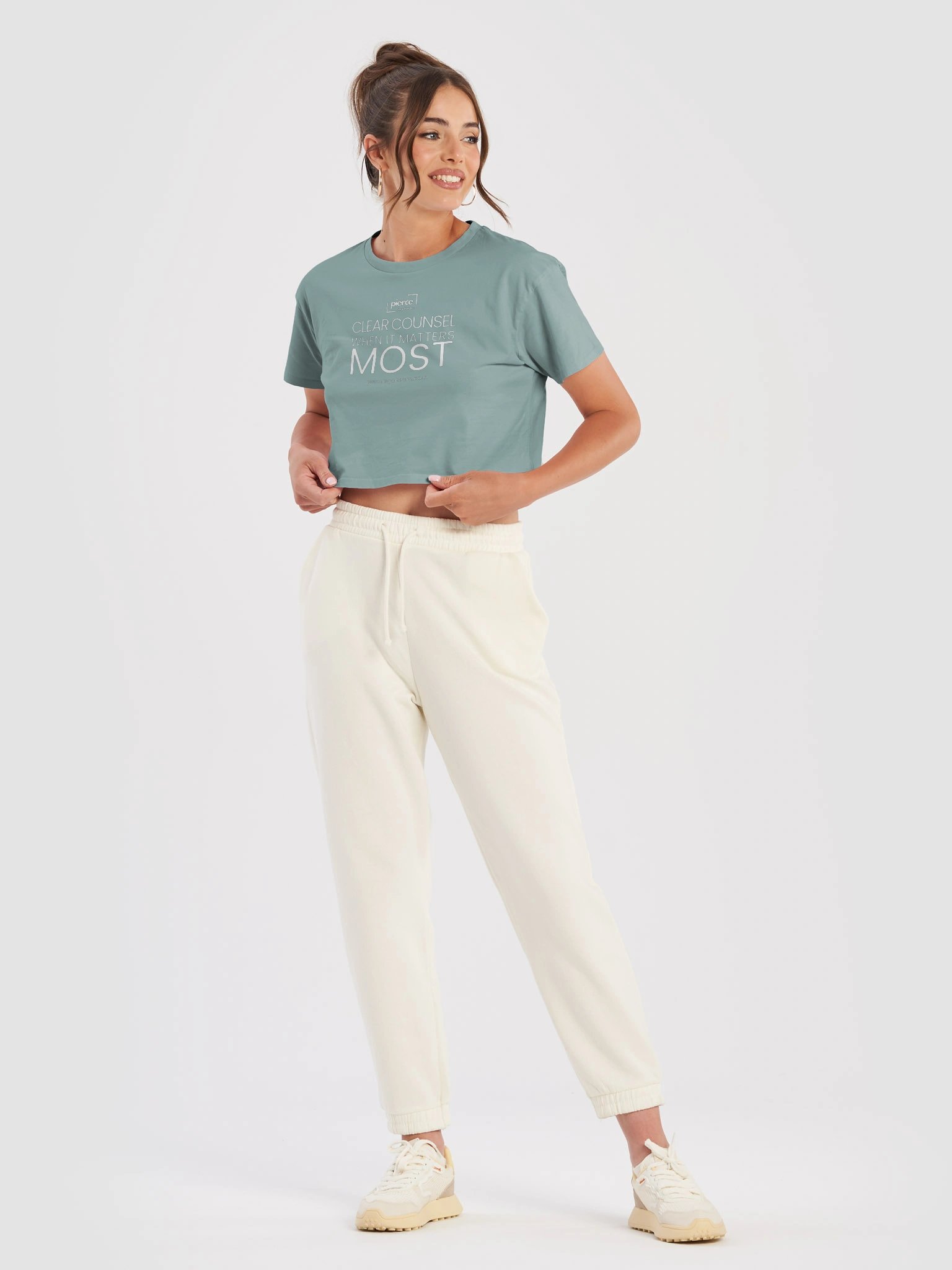 Clear Counsel Crop Tee product image (3)