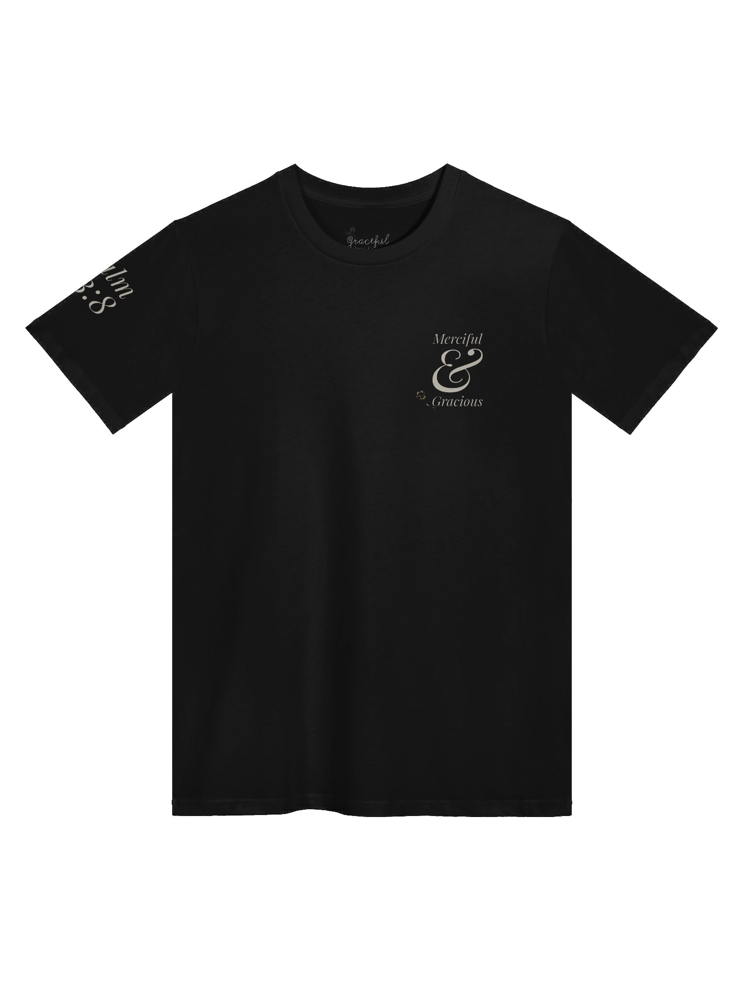 Merciful & Gracious Tee – Psalm 103:8 \| By Grace Capsule product image (1)