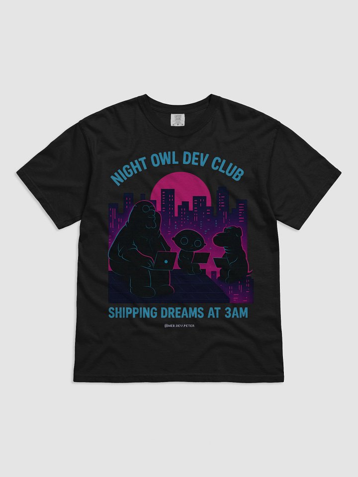 Night Owl Dev Club Tee product image (1)