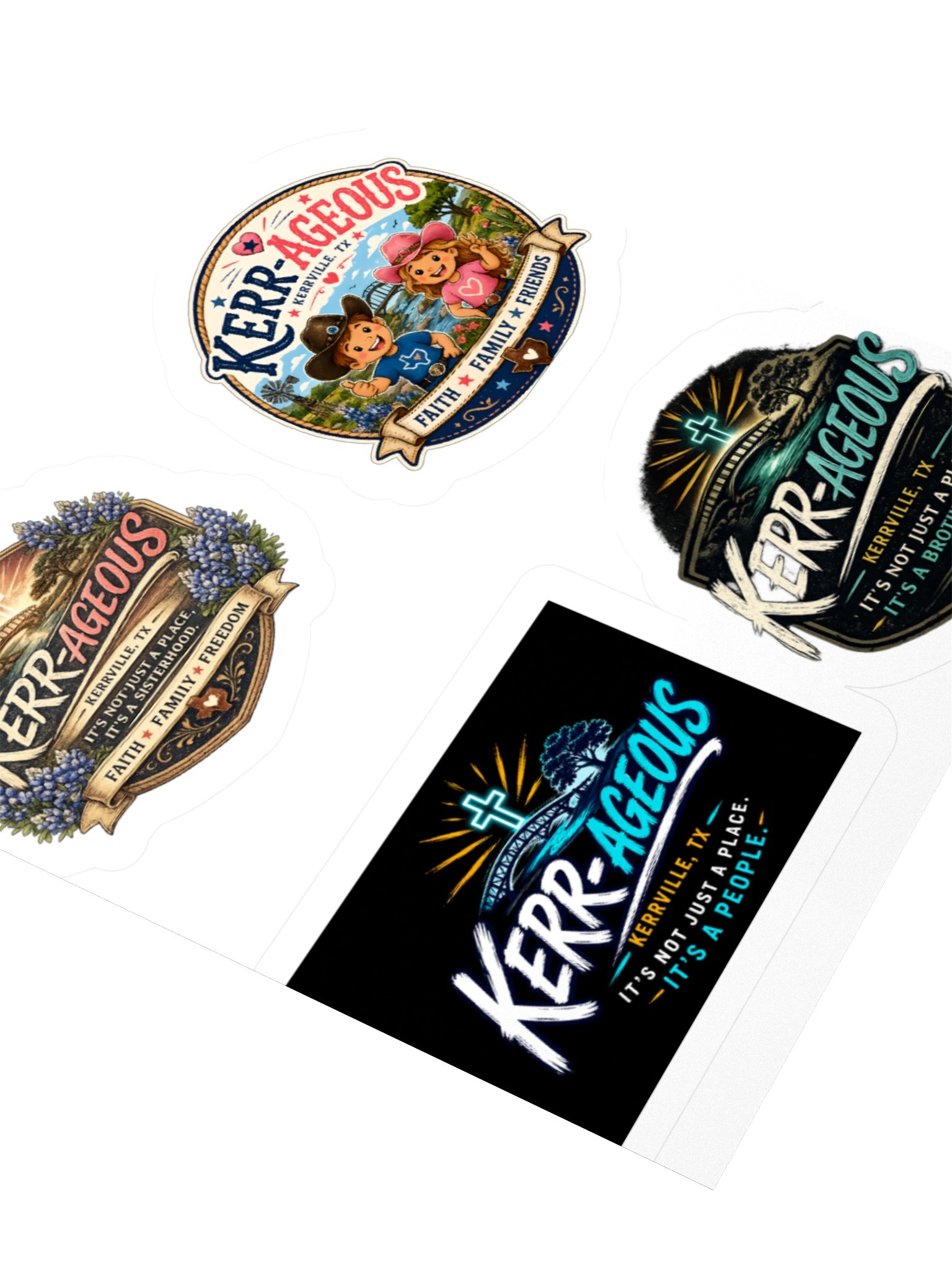 Kerr-ageous "It's a People" Sticker product image (7)