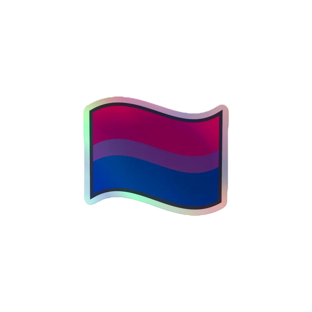 Holographic Pride Flag Sticker Set product image (1)