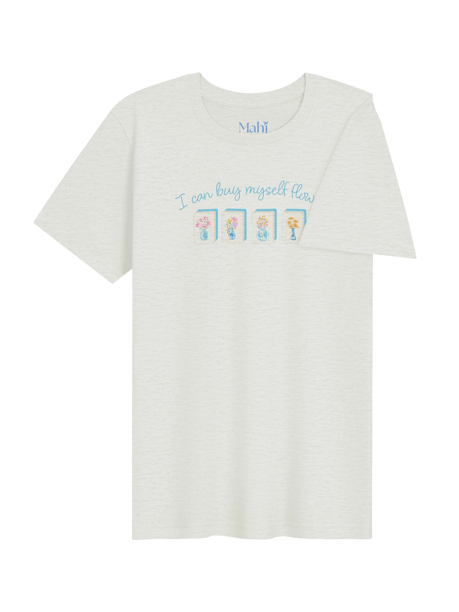 I Can Buy Myself Flowers Mahjong Tee product image (4)