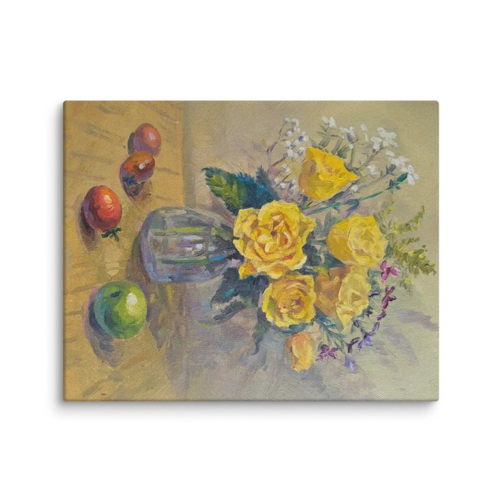 Flowers-Oil Painting Canvas Print product image (2)