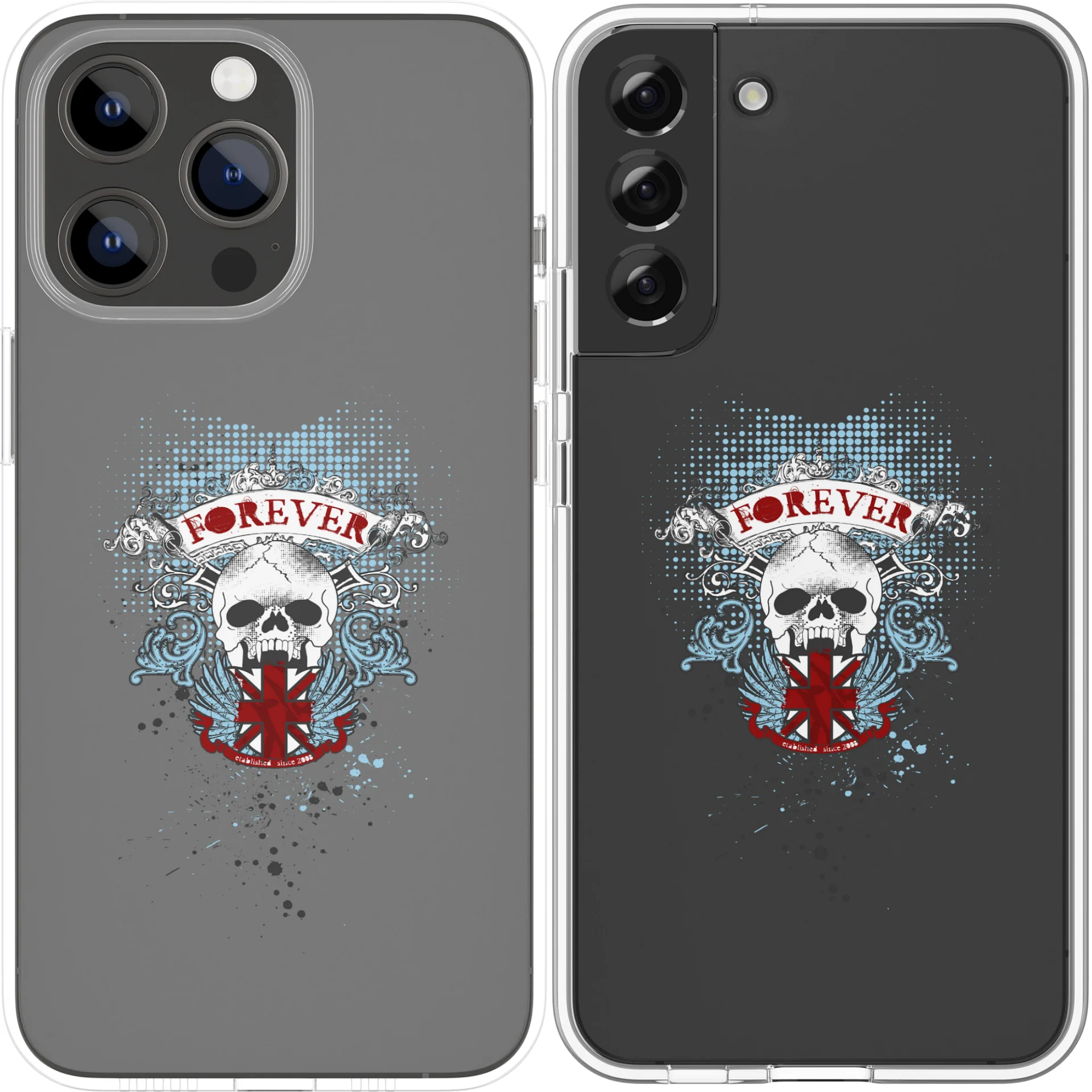 Halloween svg, England flag, skeleton svg, skull svg, forever svg, etablished since 2008 svg, T-shirt svg, Custom Design, cut files cricut product image (8)