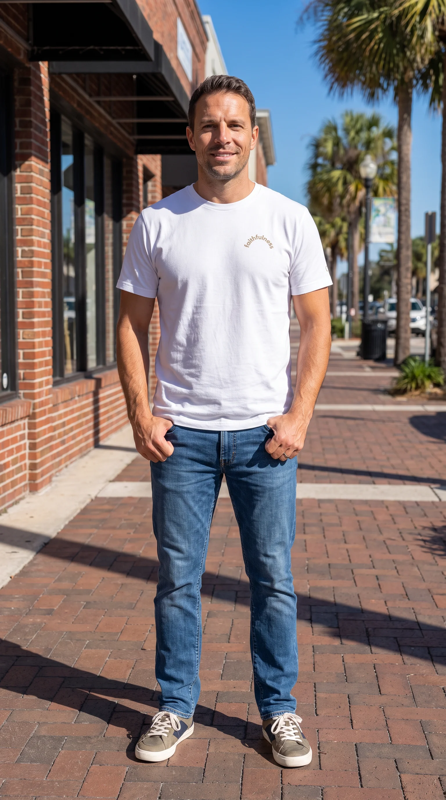 T-Shirt Faithfulness - Beige product image (3)