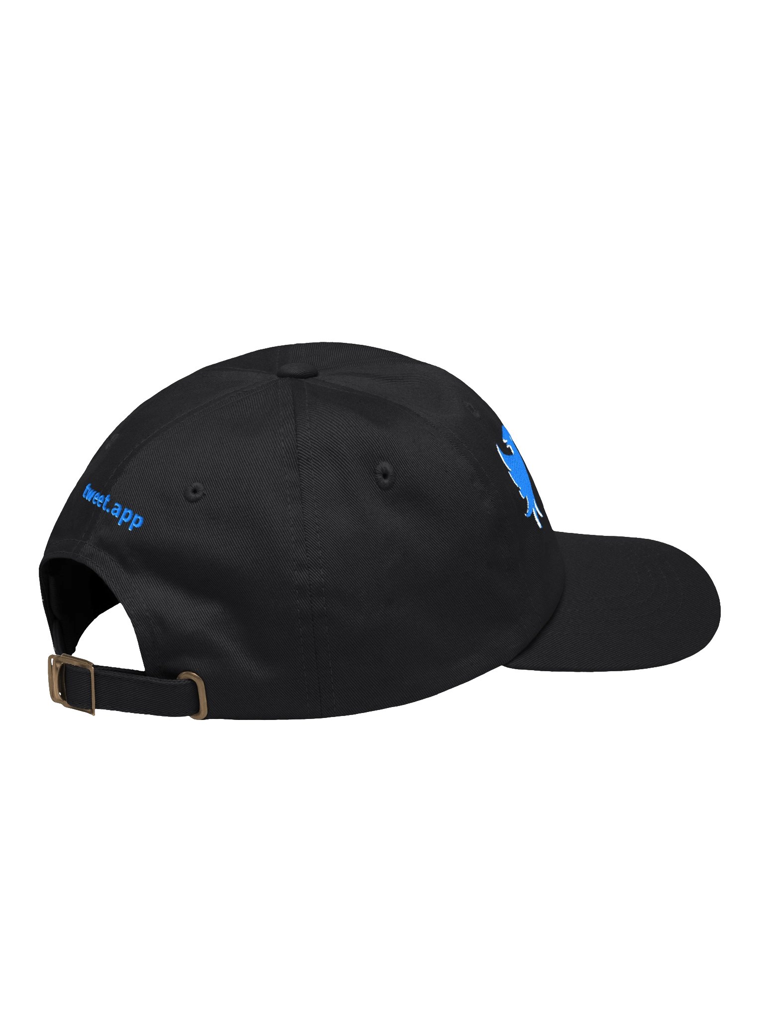 Tweet Blue White Retro Embroidered Classic Hat product image (4)