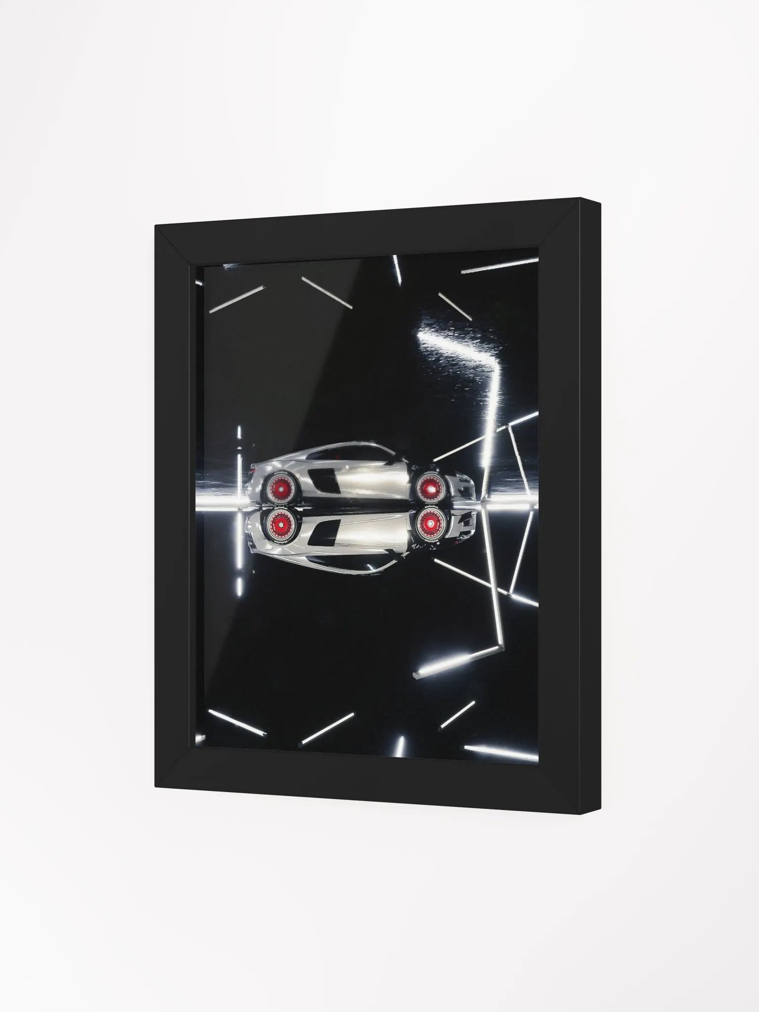 Reflective Speed: Framed Poster product image (3)