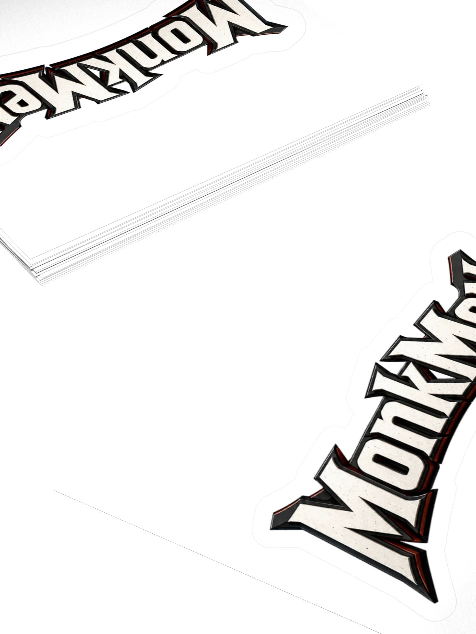 MonkMen Logo Sticker product image (4)