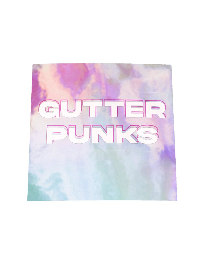 Gutter Punk Chrome Stickers product image (1)