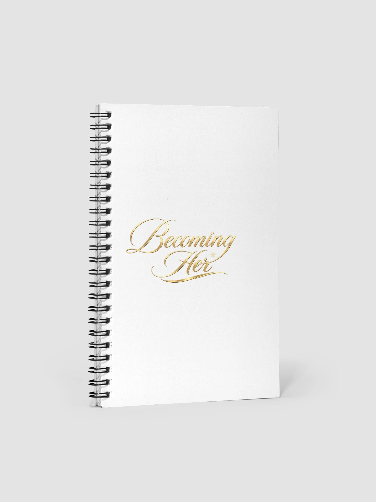 Becoming Her Spiral Notebook product image (1)