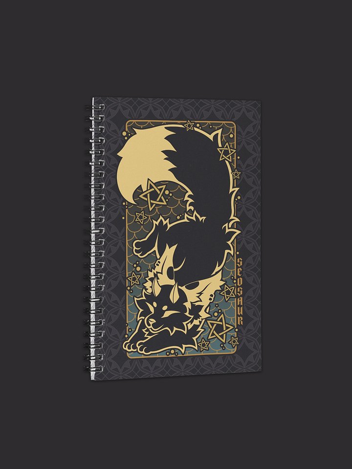 Seosaur Stars Spiral Notebook product image (1)