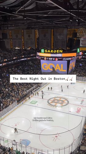Bruins game night in Boston 🏒☘️

We kicked things off at The Hub on Causeway, checked out the Bruins gear at the Boston ProSh...