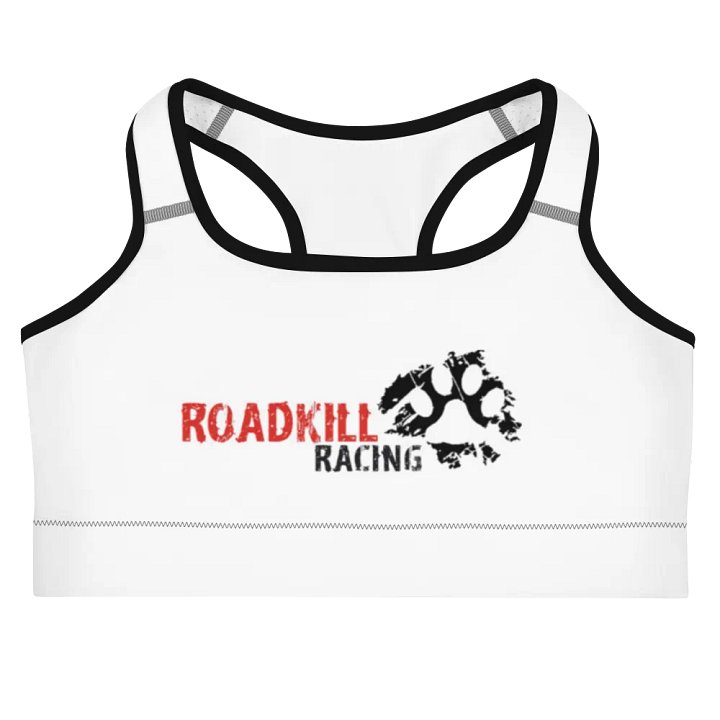 Pawprint logo sports bra product image (2)