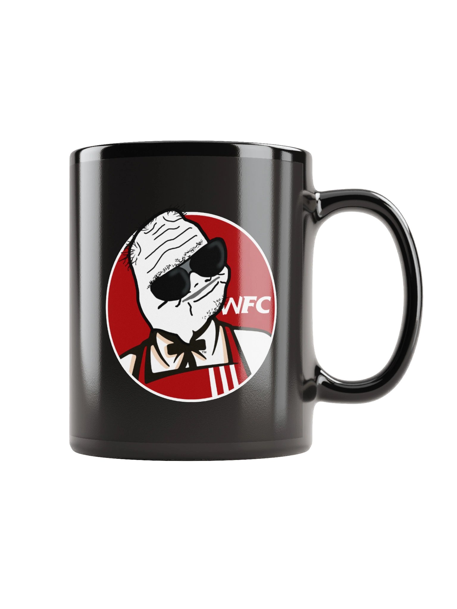 Wojak Mug - Wagie Fried Chicken Logo🍗🔥 product image (1)
