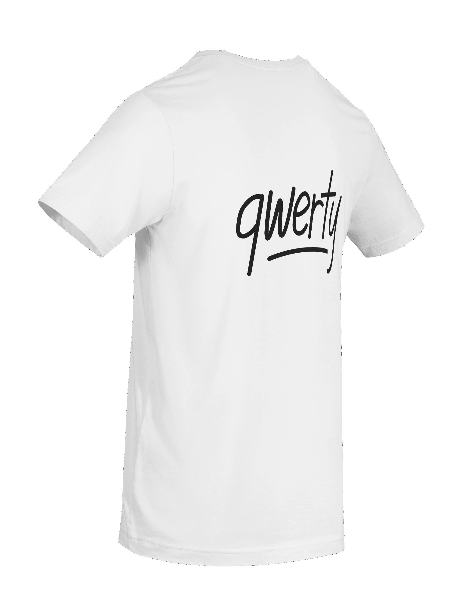 qwerty Tee (white) product image (10)
