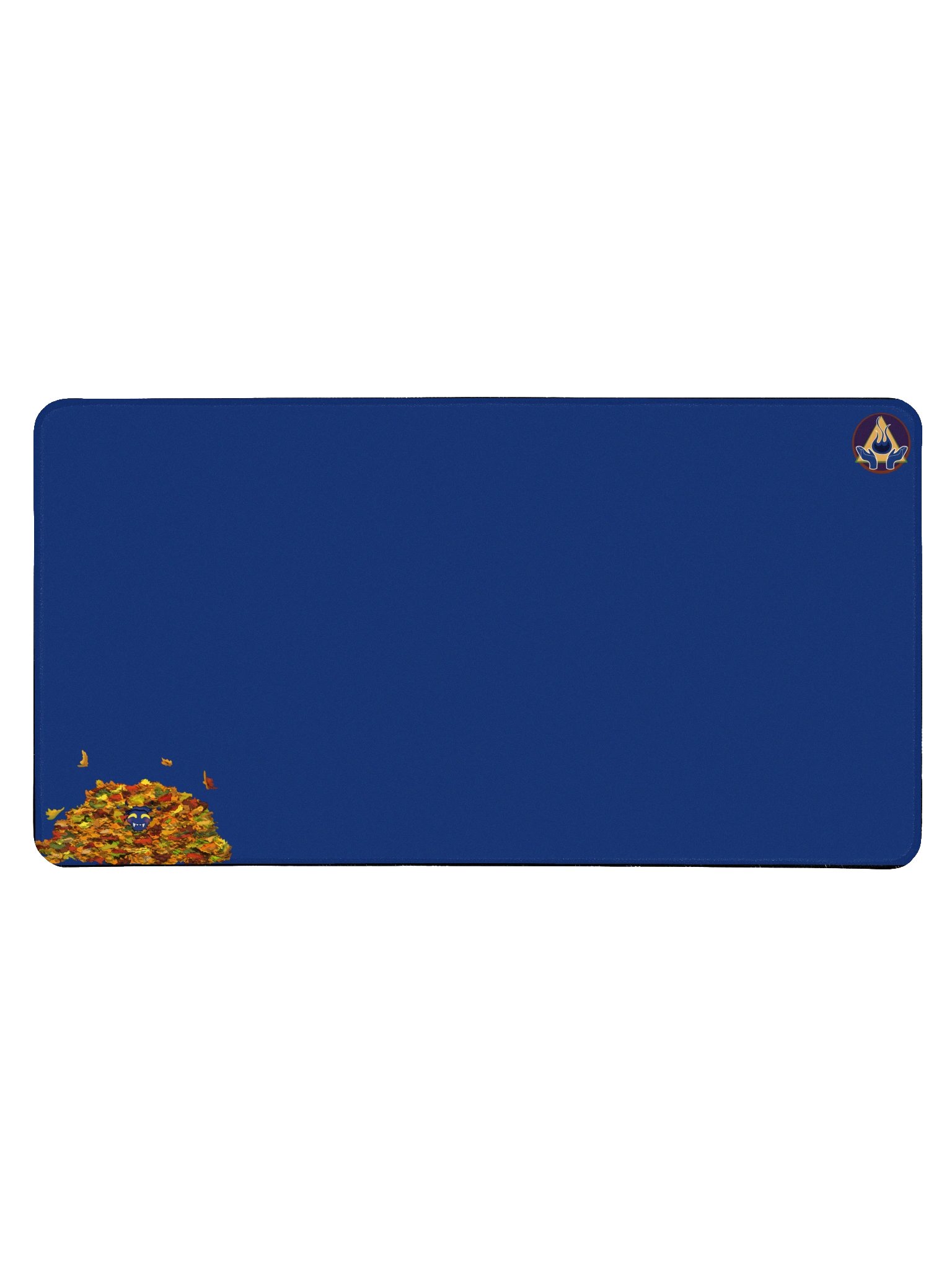 Lil Cherny in the Leaves 15.5x31.5 Desk Mat product image (1)